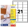 Avery - étiquettes adresses - 2100 étiquette(s)