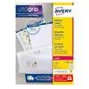 Avery Etiquettes blanches laser
