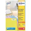 Mini étiquettes laser blanches Avery 45.7x16.9mm - boite de 6400