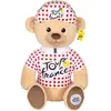 Gipsy Peluche - Peluche Officielle Ours Tour De France maillot Et Casq...