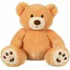 Peluche ours patachon - gipsy toys - miel, 80 cm AAADG59430