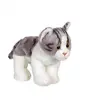 Gipsy Toys - Peluche Chat Gris Et Blanc Gris