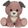 Peluche Puppy Eyes Pets - GIPSY TOYS - Chien rose et gris - 40 CM