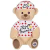 Peluche - GIPSY TOYS - Tour De France - OURS MAILLOT A POIS 24 CM