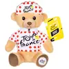 Peluche - GIPSY TOYS - Tour De France - OURS MAILLOT A POIS 15 CM