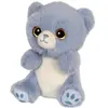 Peluche - Peluche Ours Blue > Bleu Jeans   13 Cm Blanc