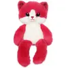 Peluche Chat Leggies - GIPSY TOYS - Framboise, 48 cm