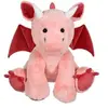 Gipsy Toys - Dragon Floppy 30 cm Rose - Peluche pour Enfant - Existe en 3 Coloris - 071535
