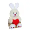 Les p'tits lovers lapin rouge - 14 cm