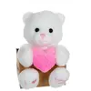 Les p'tits lovers ours rose - 14 cm
