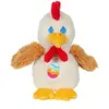 Gipsy Toys - Les Amis De Pâques Sonores - Coq - 13 Cm - Crème Beige