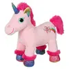 Gipsy Peluche Lica Bella Sonore, Rose Et Fushia 22 Cm Rose