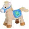 Gipsy Toys - Race Poneez Sonore N°14 - 22cm - Beige Dossard Bleu Beige