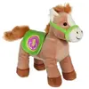 Gipsy Toys - Race Poneez Sonore n°9 - 22cm - Marron Dossard Vert