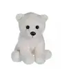 Gipsy Toys - P'tit Sauvageons - 15 Cm - Ours Blanc Blanc