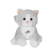 Gipsy Toys - Dogz & Kats Sonores - Peluche - 18 cm - Chat - Gris