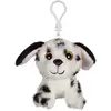 Gipsy Toys - Porte-clés En Peluche - Chien   12 Cm - Dalmatien Blanc