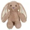 Peluche Lapin Trendy Bunny - GIPSY TOYS - Marron, 28 cm