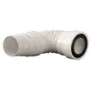 Pipe wc souple extensible à mémoire de forme Siamp 100 - Longueur 25-55cm