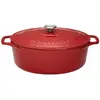 Cocotte - CHASSEUR - PUC473503 - Fonte émaillée - 35 cm - Rouge - 7.4 L