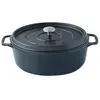 INVICTA Cocotte ovale - Ø 27 cm - Noir - Tous feux dont induction