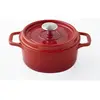 Invicta Cocotte Ronde - O 24 Cm - Rubis - Tous Feux Dont Induction