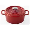 INVICTA Cocotte ronde - Ø 20 cm - Rubis - Tous feux dont induction