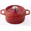 Invicta Cocotte Ronde - O 18 Cm - Rubis - Tous Feux Dont Induction
