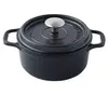 INVICTA Cocotte ronde - Ø 18 cm - Noir - Tous feux dont induction