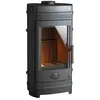 Invicta Poêle Fonte "Cassine" - 51,3 x 41,5 x 95 cm - 10 kW - Anthracite