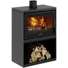 Poêle à Bois Deville Sarra Sur Bûcher Raccordable C077ck-06