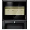 Deville - poêle à bois 8kw acier noir  c077bp-06 - leman c077bp-06