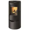 Poêle à bois en acier Invicta Neosen Plus étanche 8kW 100m²