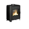 Invicta - pôele à bois fonte 8kw noir  p916244 - carolo P916244