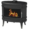 Poêle à bois en fonte Invicta Mandor 12kW 145m²