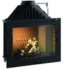 Habitat et Jardin Insert "800 Primo" - 84,9 x 79,5 x 49,4 cm - 8 à 18 KW - Anthracite