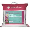 BLANREVE Lot de 2 Oreillers Spécial Transpiration - 60 x 60 cm - Blanc