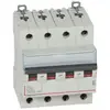 LEGRAND Disjoncteur DX³ 6000 -vis/vis- 4P- 400V~-50A-courbeC-peigne HX³ trad 4P - 4M