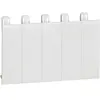 LEGRAND Bande de 5 obturateurs blancs