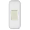 LEGRAND Interrupteur à touche luminescente - 2 A - blanc moucheté