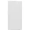 Legrand obturateur 1 module mosaic blanc avec enjoliveur blanc leg99670