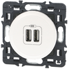 LEGRAND Prise double chargeur USB Céliane
