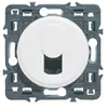 Mécanisme de prise RJ 45 inFormatique-téléphone Legrand Céliane blanc