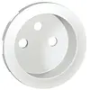 LEGRAND Enjoliveur CELIANE pour prise de courant 2P+T à puits blanc - - 068112