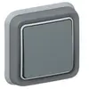 LEGRAND Interrupteur simple complet Plexo gris