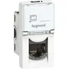 Mosaic 22,5x45 1 rj45 cat6a ftp legrand 76573