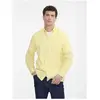 Aigle Chemise en lin à manches longues - Chemise homme Misty Yellow XL