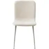 Chaise en tissu TOM coloris beige