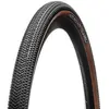 Pneu gravel Hutchinson Touareg 650Bx47 Tubeless Ready TS noir/marron