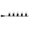 Guirlande extérieure 10 ampoules B22 blanc chaud 500 lumens Pro 10m TI...